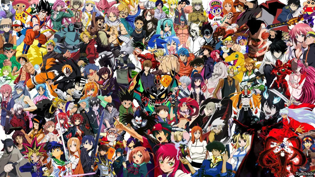 Koleksi Anime yang Lengkap Berbagai karakter anime