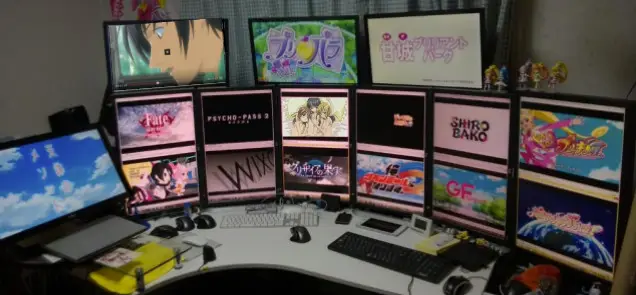 Menikmati Anime dengan Aman dan Legal Karakter anime menonton anime di layar