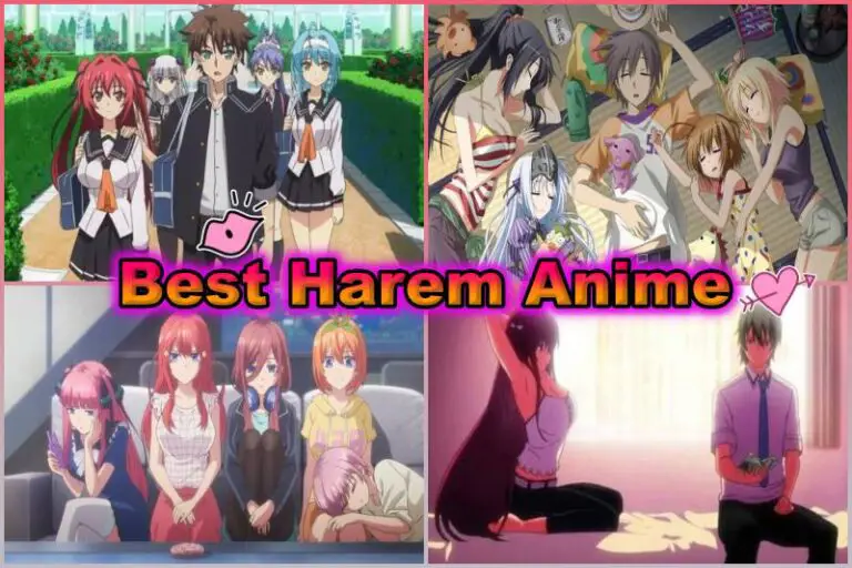 Adegan Romantis dalam Anime Harem Gambar anime harem romantis