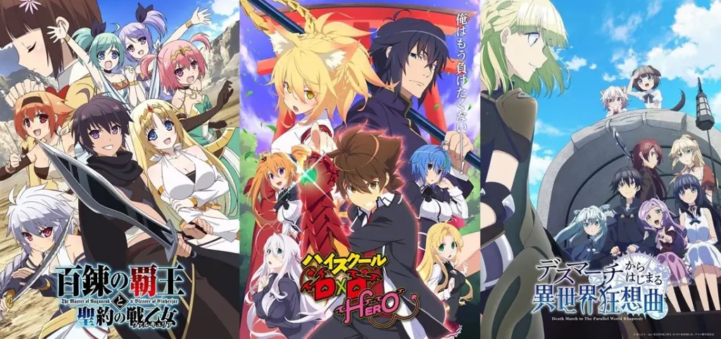 Rekomendasi Anime Harem Pilihan Daftar anime harem terbaik