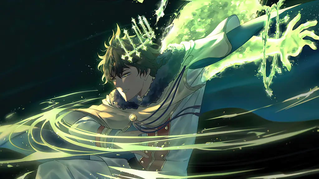 Yuno, Saingan Sejati Asta Gambar Yuno, saingan Asta dalam anime Black Clover