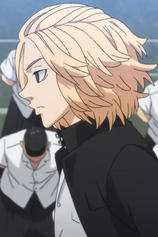 Karakter-karakter Utama Tokyo Revengers Gambar yang menampilkan beberapa karakter utama dalam anime Tokyo Revengers