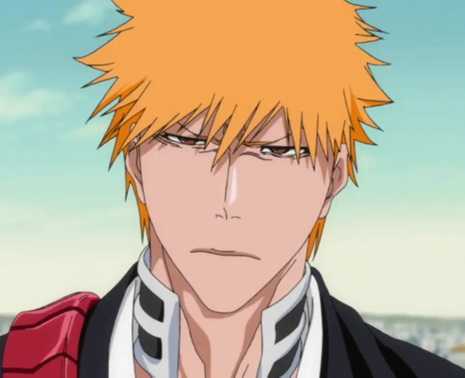 Potret Ichigo Kurosaki Ichigo Kurosaki, tokoh utama dalam anime Bleach
